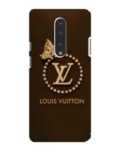 Чохол для OnePlus 7 з картинкою «LV — золота печатка»