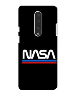 Чехол для OnePlus 7 с картинкой «NASA — классика Red Blue»