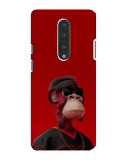 Чехол для OnePlus 7 с картинкой «Bored Ape в красном»