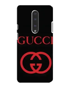 Чехол для OnePlus 7 с картинкой «Gucci — красный логотип»