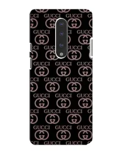 Чехол для OnePlus 7 с картинкой «Классическая монограмма Gucci»