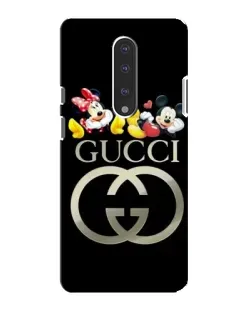 Чехол для OnePlus 7 с картинкой «Gucci — герои Disney»