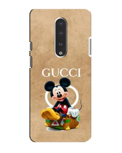 Чехол для OnePlus 7 с картинкой «Микки Маус Gucci — крафт» Чехол для OnePlus 7 с картинкой «Микки Маус Gucci — крафт»