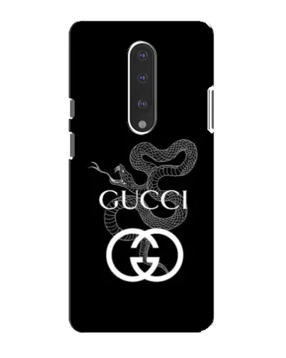 Чехол для OnePlus 7 с картинкой «Gucci — серебряная змея» Чехол для OnePlus 7 с картинкой «Gucci — серебряная змея»