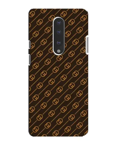 Чехол для OnePlus 7 с картинкой «Gucci — золотые диагонали» Чехол для OnePlus 7 с картинкой «Gucci — золотые диагонали»