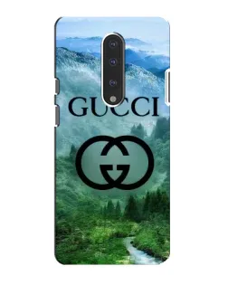 Чехол для OnePlus 7 с картинкой «Gucci — горный пейзаж»