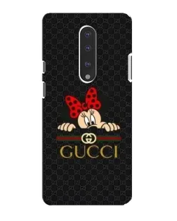 Чехол для OnePlus 7 с картинкой «Минни Маус Gucci — черный»