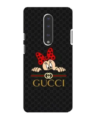 Чехол для OnePlus 7 с картинкой «Минни Маус Gucci — черный» Чехол для OnePlus 7 с картинкой «Минни Маус Gucci — черный»