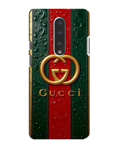 Чехол для OnePlus 7 с картинкой «Gucci — фирменная полоса и золото» Чехол для OnePlus 7 с картинкой «Gucci — фирменная полоса и золото»
