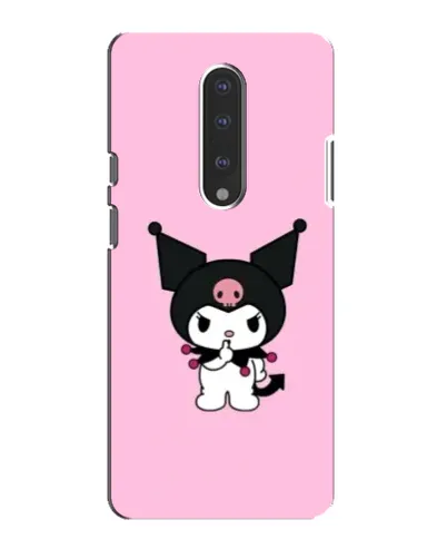 Чехол для OnePlus 7 с картинкой «Kuromi — розовая нежность»