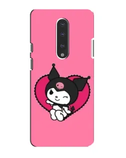 Чехол для OnePlus 7 с картинкой «Kuromi — любовь в сердце» Чехол для OnePlus 7 с картинкой «Kuromi — любовь в сердце»