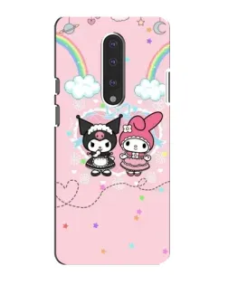 Чехол для OnePlus 7 с картинкой «My Melody и Kuromi» Чехол для OnePlus 7 с картинкой «My Melody и Kuromi»