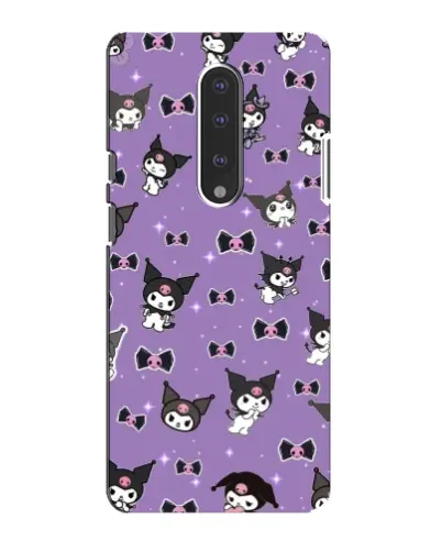 Чехол для OnePlus 7 с картинкой «Kuromi — паттерн»