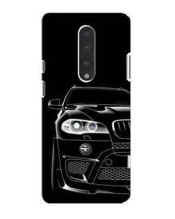 Чехол для OnePlus 7 с картинкой «Темный силуэт BMW»