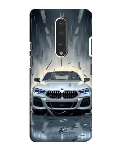 Чехол для OnePlus 7 с картинкой «BMW в свете фар»