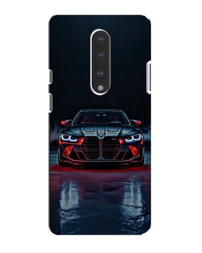 Чехол для OnePlus 7 с картинкой «BMW на мокрой дороге»