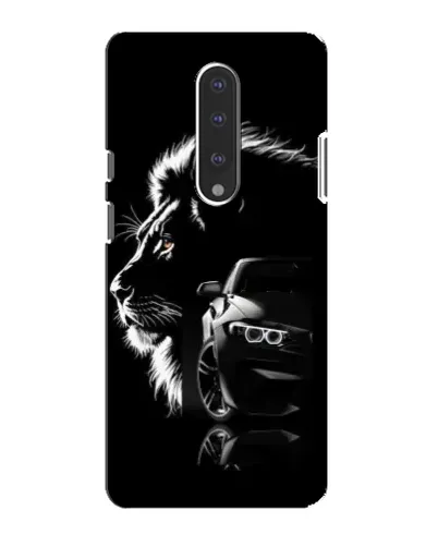 Чехол для OnePlus 7 с картинкой «BMW и лев»