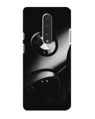 Чехол для OnePlus 7 с картинкой «Эмблема BMW — макро»