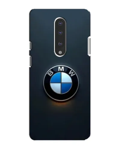 Чехол для OnePlus 7 с картинкой «Логотип BMW — минимализм»