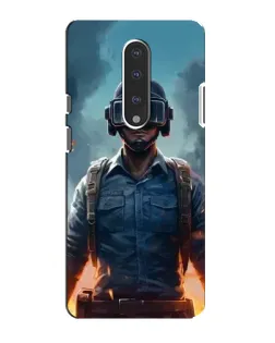 Чехол для OnePlus 7 с картинкой «PUBG — реалистичный герой»