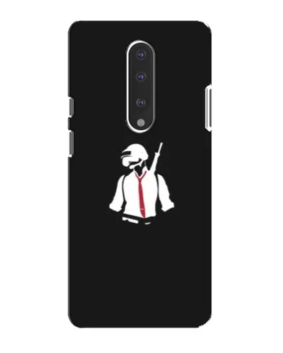 Чехол для OnePlus 7 с картинкой «PUBG — силуэт воина» Чехол для OnePlus 7 с картинкой «PUBG — силуэт воина»