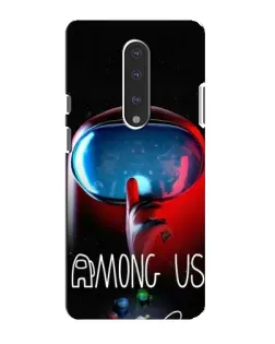 Чехол для OnePlus 7 с картинкой «Красный импостер — макро» Чехол для OnePlus 7 с картинкой «Красный импостер — макро»