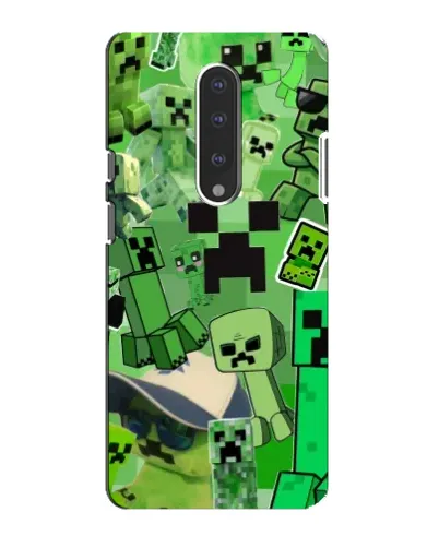 Чехол для OnePlus 7 с картинкой «Криперы Minecraft»