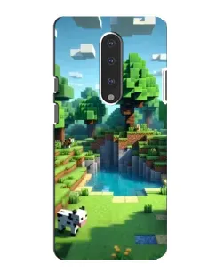 Чехол для OnePlus 7 с картинкой «Minecraft летний день»