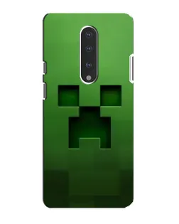 Чехол для OnePlus 7 с картинкой «Крипер микро-дизайн»