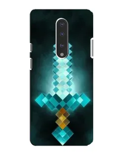 Чехол для OnePlus 7 с картинкой «Алмазный меч неон»