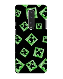 Чехол для OnePlus 7 с картинкой «Паттерн с криперами»