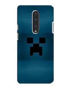 Чехол для OnePlus 7 с картинкой «Крипер текстура»
