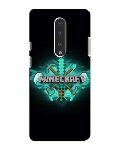 Чехол для OnePlus 7 с картинкой «Minecraft Diamond лого»