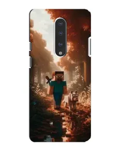Чехол для OnePlus 7 с картинкой «Стив в лесу»
