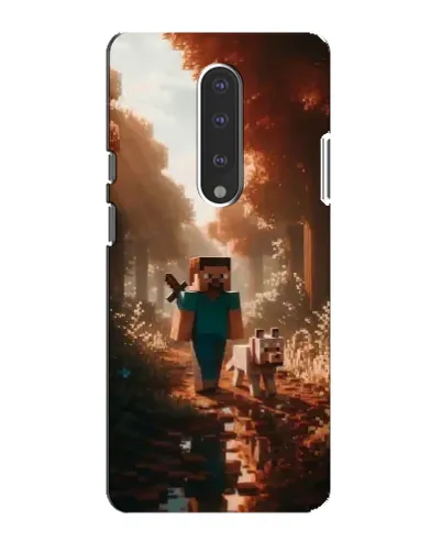 Чехол для OnePlus 7 с картинкой «Стив в лесу»