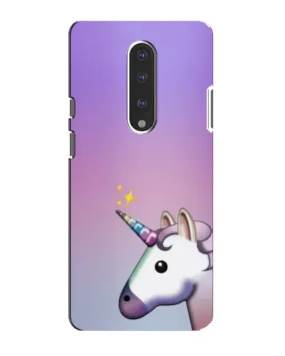 Чехол для OnePlus 7 с картинкой «Единорог градиент»