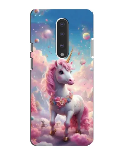Чехол для OnePlus 7 с картинкой «Единорог среди облаков»