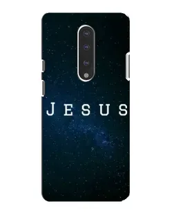 Чехол для OnePlus 7 с картинкой «Звездное небо Jesus»