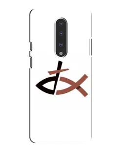 Чехол для OnePlus 7 с картинкой «Рыба и крест»