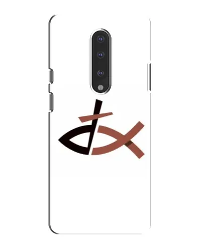 Чехол для OnePlus 7 с картинкой «Рыба и крест» Чехол для OnePlus 7 с картинкой «Рыба и крест»