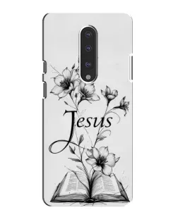 Чехол для OnePlus 7 с картинкой «Цветы и Библия»