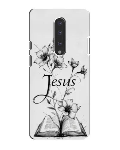 Чехол для OnePlus 7 с картинкой «Цветы и Библия» Чехол для OnePlus 7 с картинкой «Цветы и Библия»