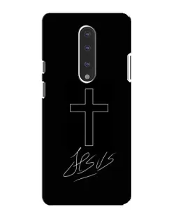 Чехол для OnePlus 7 с картинкой «Графический крест Jesus» Чехол для OnePlus 7 с картинкой «Графический крест Jesus»