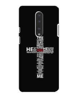 Чехол для OnePlus 7 с картинкой «Текстовый крест» Чехол для OnePlus 7 с картинкой «Текстовый крест»