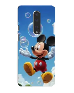 Чохол для OnePlus 7 з картинкою «Mickey та мильні бульбашки»