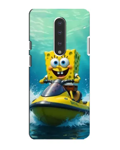 Чехол для OnePlus 7 с картинкой «Спанч Боб на гидроцикле» Чехол для OnePlus 7 с картинкой «Спанч Боб на гидроцикле»