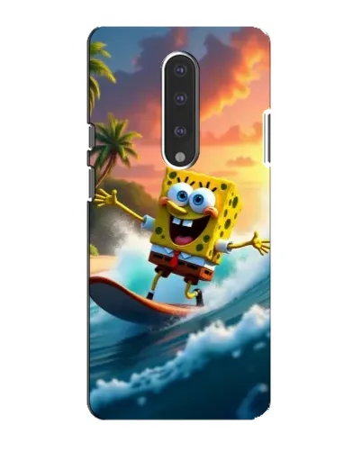 Чехол для OnePlus 7 с картинкой «Губка Боб серфингист» Чехол для OnePlus 7 с картинкой «Губка Боб серфингист»