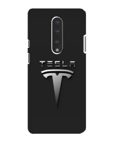 Чехол для OnePlus 7 с картинкой «Стальной логотип Tesla» Чехол для OnePlus 7 с картинкой «Стальной логотип Tesla»