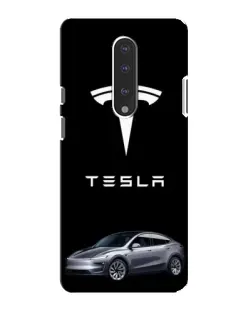 Чехол для OnePlus 7 с картинкой «Tesla Model Y»