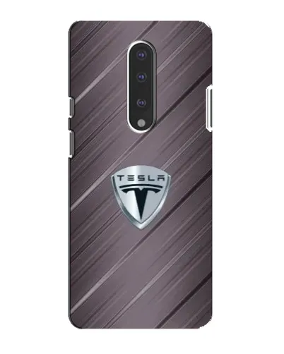 Чехол для OnePlus 7 с картинкой «Металлическая текстура Tesla» Чехол для OnePlus 7 с картинкой «Металлическая текстура Tesla»